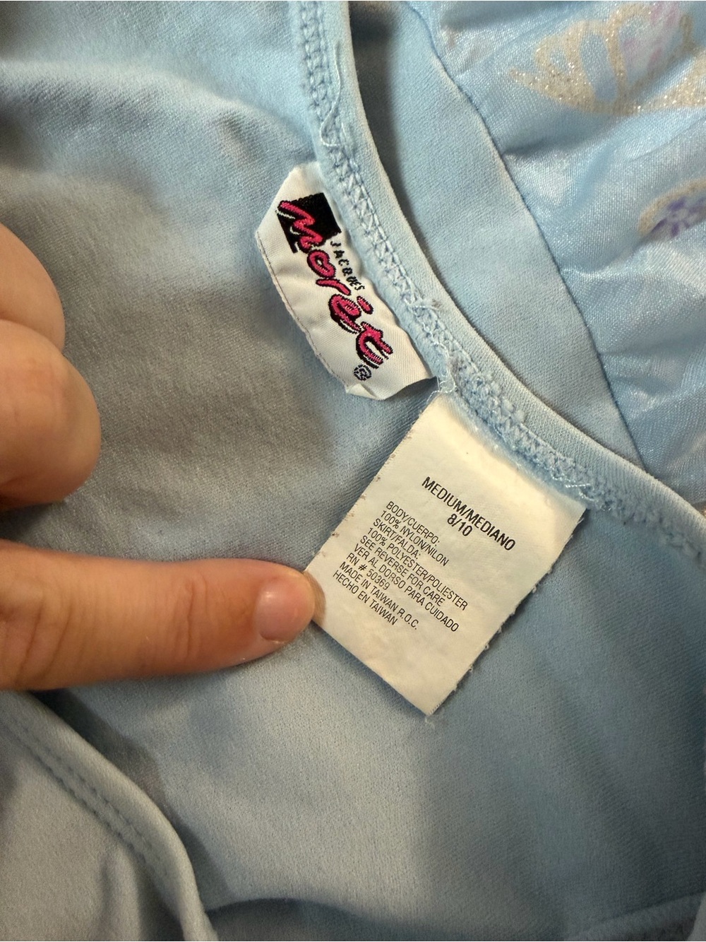 Kids Light Blue Ballet Tutu Dress - Picture 2 of 2